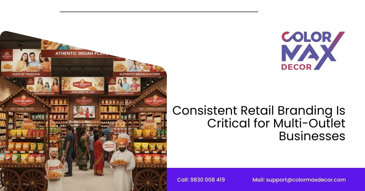 In-shop branding in Kolkata