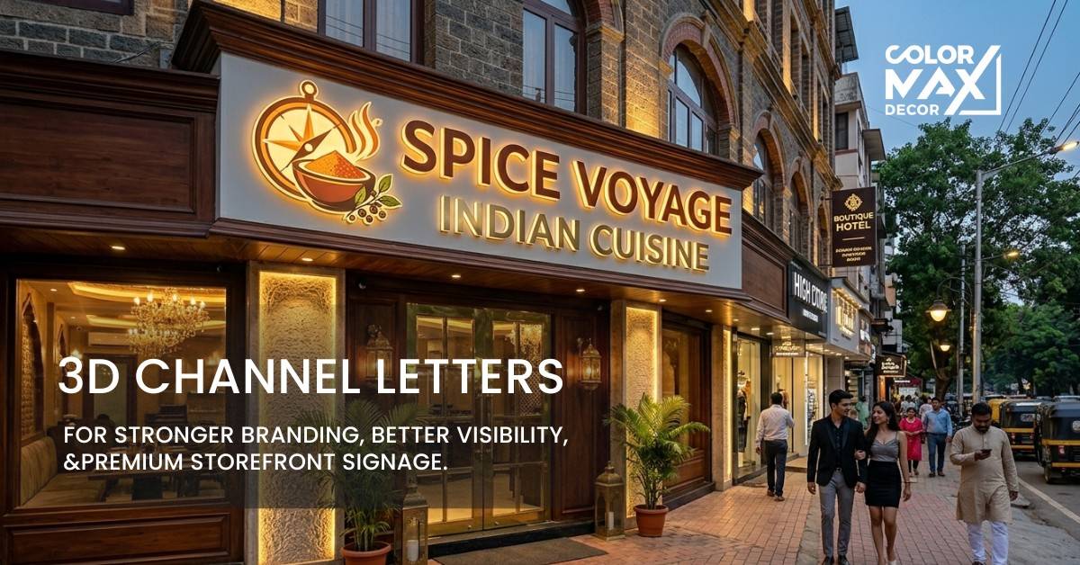 Channel Letter Sign Board Manufacturer in Kolkata